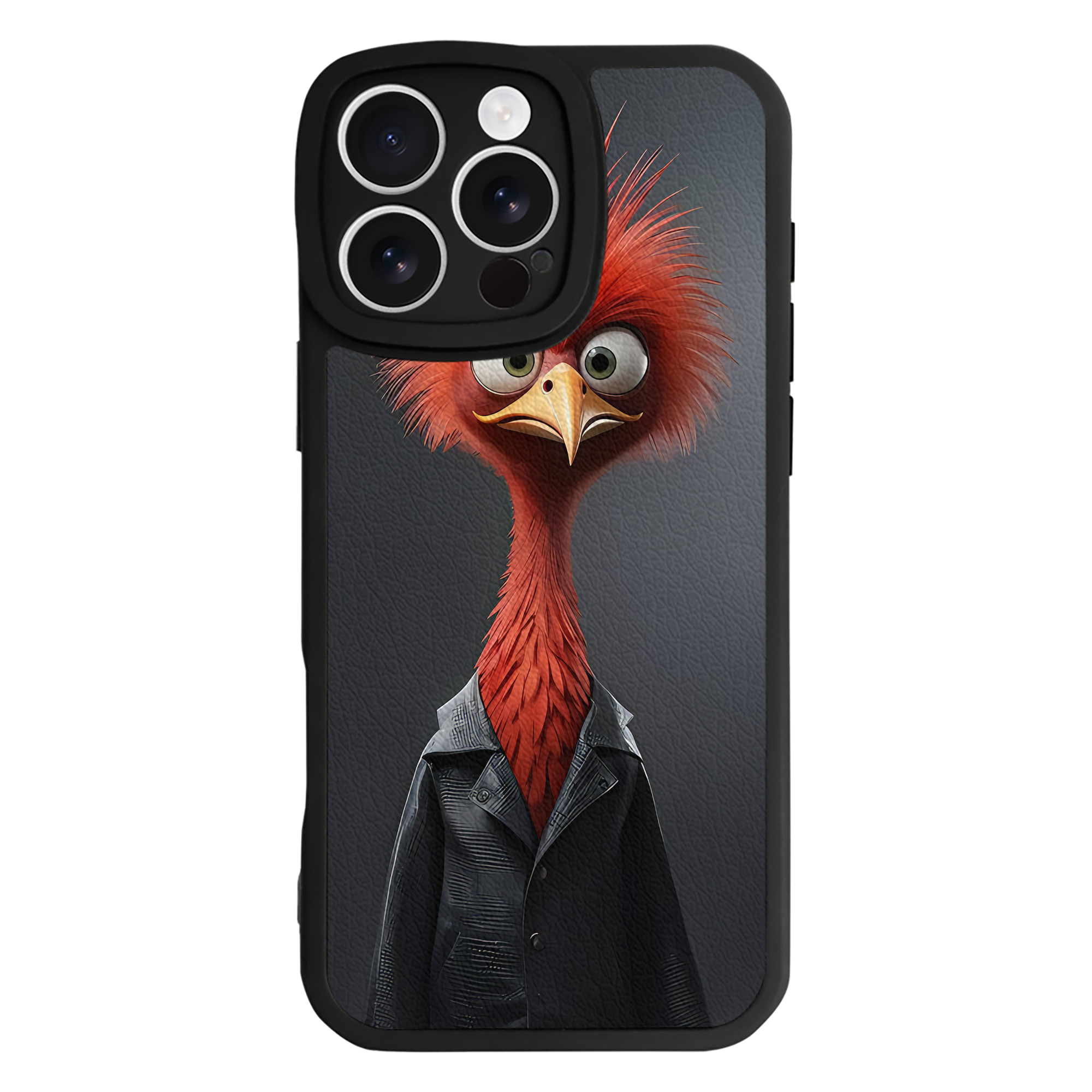 （画像用） Angry Birds アングリーバード 【iPhone 16シリーズ対応】シリコンスマホケース（レザー調） 材質：シリコン